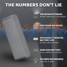 Load image into Gallery viewer, audio recorder voice recorder small voice recorder device voice activated mini recorder