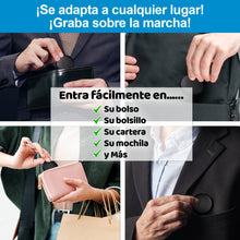Load image into Gallery viewer, grabadora de sonido dispositivo tilerec clases entrevistas conferencias trabajo escolar
