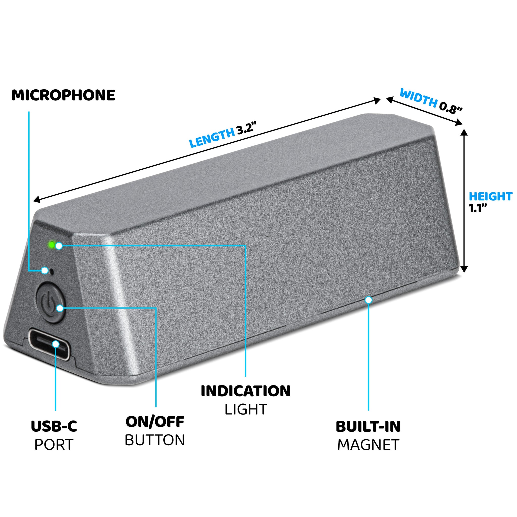 Snizer Sound Recoder LONG-LASTING Small Voice Recorder | Mini Sound Recorder by Knight Security