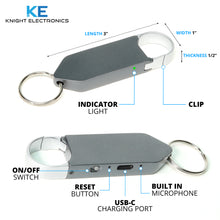 Load image into Gallery viewer, Cobra 128GB (1600 Hour) Voice Recorder &amp; Clip-on Small Recording Device
