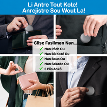 Load image into Gallery viewer, Ti Aparèy Anrejistreman Vwa | Mini Anrejistrè Odyo Mayetik | Mini Anrejistrè Son – Knight KT1000 – NOUVO
