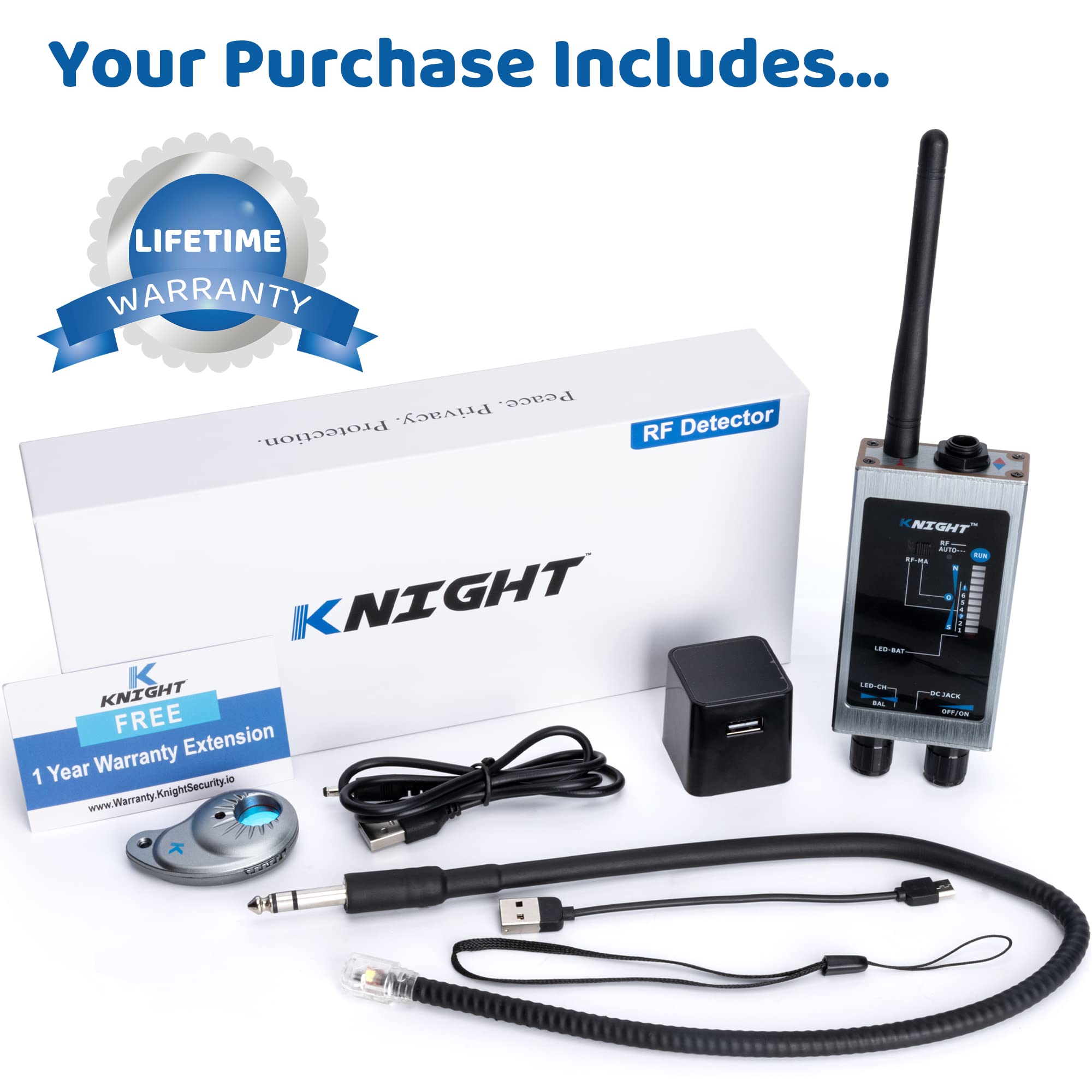 Knight KT9000 Premium Hidden Devices Detector – Knight Security