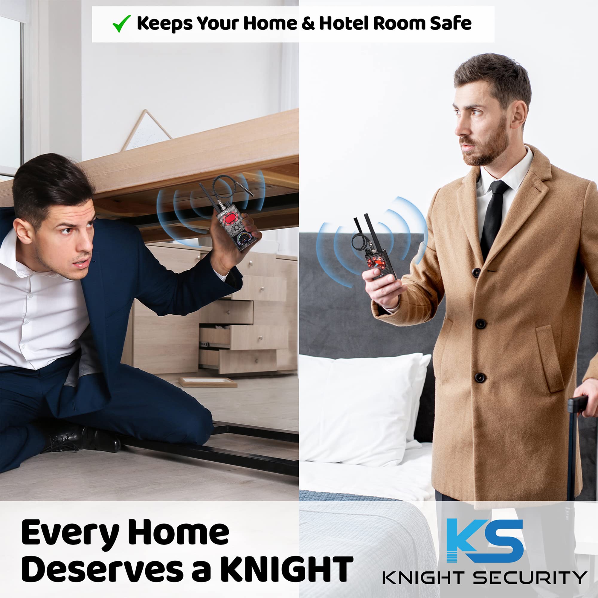 Knight KT8000 Premium Anti Spy Detector & Hidden Devices Detector ...